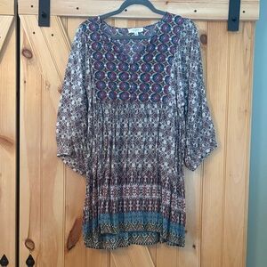 Umgee Multicolor Patterned Tunic